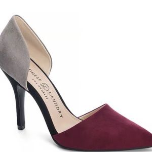 Chinese Laundry color block Stella pump size 8